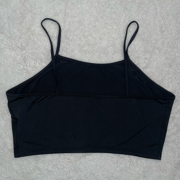 SHEIN cropped‎ spaghetti strap top with green snakes🐍 - Picture 4 of 6